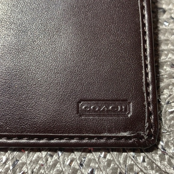 COACH Ashley Signature Large Checkbook Wallet - Picture 5 of 6